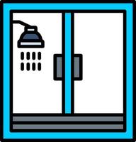 Shower Creative Icon Design vector