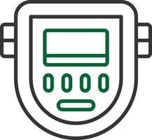 Welding Mask Creative Icon Design vector
