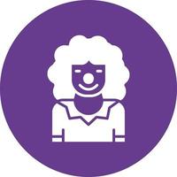 Clown Creative Icon Design vector