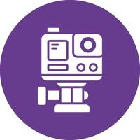 Action Camera Creative Icon Design vector