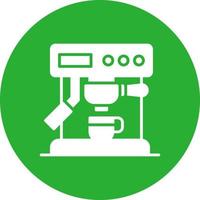 Coffee Machine Creative Icon Design vector