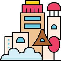 Town which can easily modify or edit vector