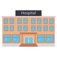 Hospital which can easily modify or edit vector