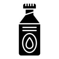 Syrup Glyph Icon vector