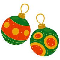 christmas ball in vector illustration