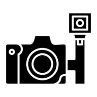 icono de glifo de lomografía vector