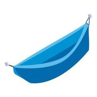 Hammock icon, isometric style vector