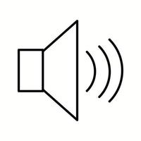 Unique Speakers Vector Line Icon