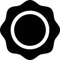 sun icon in white background, illustration of sun icon symbol in black on white background vector