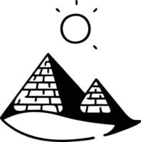 icono de sol en fondo blanco, ilustración del símbolo de icono de sol en negro sobre fondo blanco vector