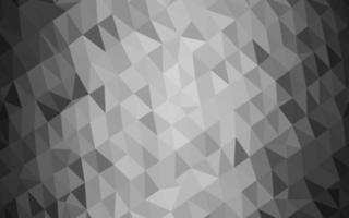 Dark Silver, Gray vector polygon abstract backdrop.