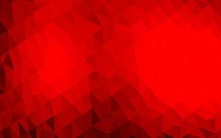 Light Red vector polygonal pattern.