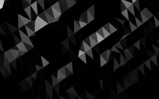 Dark Silver, Gray vector polygonal pattern.