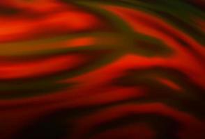 Dark Orange vector blurred shine abstract texture.