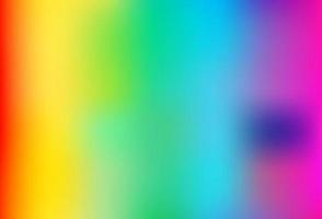 Light Multicolor, Rainbow vector blurred bright background.