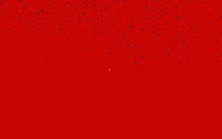 Light Orange vector template with circles.