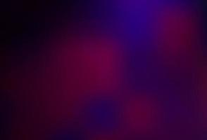 Dark Purple vector blurred shine abstract template.