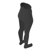 Man tights icon, isometric style vector