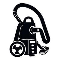 Room vacuum cleaner icon, simple style vector