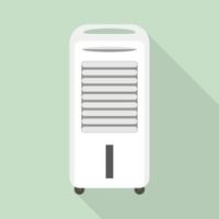 Room conditioning icon, flat style vector