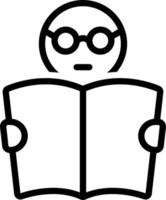 line icon for reads vector