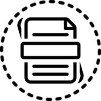 line icon for mod vector