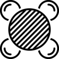line icon for variance vector