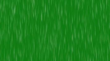 Rain Falling On Green Background video