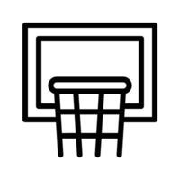 ilustración vectorial de baloncesto en un fondo. símbolos de calidad premium. iconos vectoriales para concepto y diseño gráfico. vector