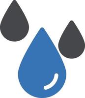 ilustración de vector de gota de lluvia en un fondo. símbolos de calidad premium. iconos vectoriales para concepto y diseño gráfico.