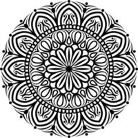 mandala floral gratis para colorear archivos vectoriales vector