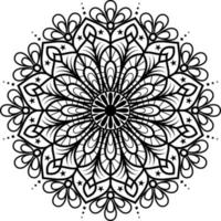 mandala floral gratis para colorear archivos vectoriales