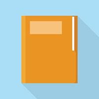 Office folder icon, flat style vector