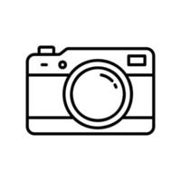 icono de cámara digital para fotografía vector