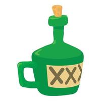 Drink icon, cartoon style vector