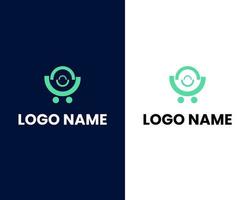 Online Shop Logo designs Template vector