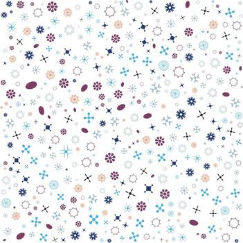 hermoso y colorido patrón vectorial. patrón de vectores sin fisuras. patrón textil y de tela. patrón simple y elegante.