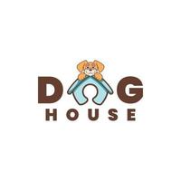 Dog House Illustration of a cartoon funny doghouse vector