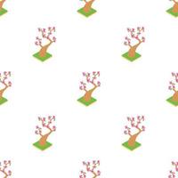 Sakura pattern seamless vector