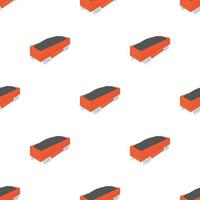 Wagon with coal pattern seamless vector