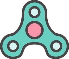 diseño de icono de vector de spinner