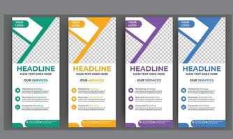 Business Roll Up Banner free download vector