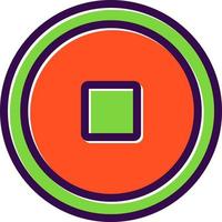 Stop Vector Icon Design