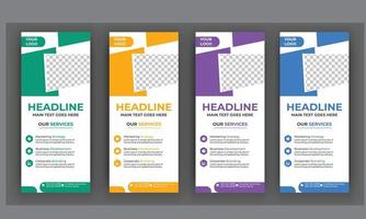 Business Roll Up Banner free download vector