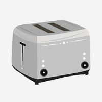 Toaster vector illustration for graphic design and decorative element