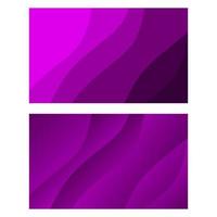 Set of Modern abstract wavy background for presentations, banners, posters, etc vector