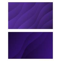 Set of Modern abstract wavy background for presentations, banners, posters, etc vector