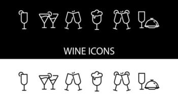 wine icon design vector glass icon beverage icon design