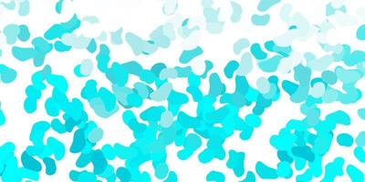 Light green vector backdrop with chaotic shapes.