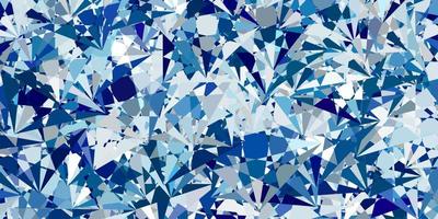 Light BLUE vector pattern with polygonal shapes.